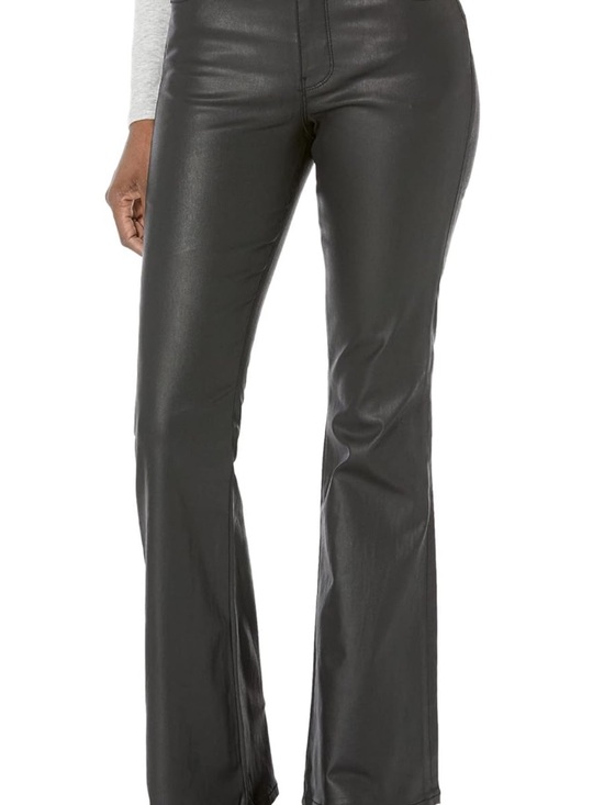 Kut from the Kloth Denim - KUT from the Kloth Ana High-Rise Fab Ab Flare-Baby All Over- Coated